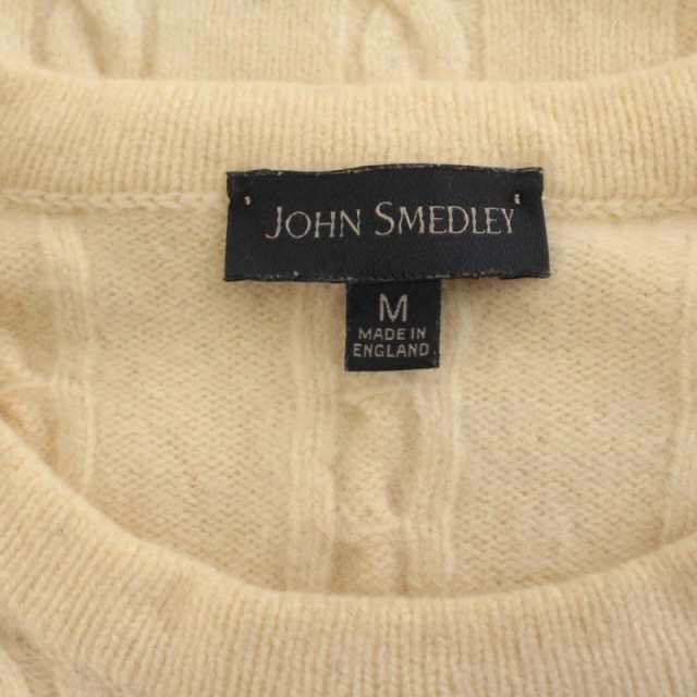 中古】ジョンスメドレー JOHN SMEDLEY ニット セーター ケーブル編み