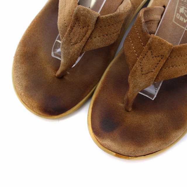 中古】アイランドスリッパ ISLAND SLIPPER サンダル フラット スエード ...