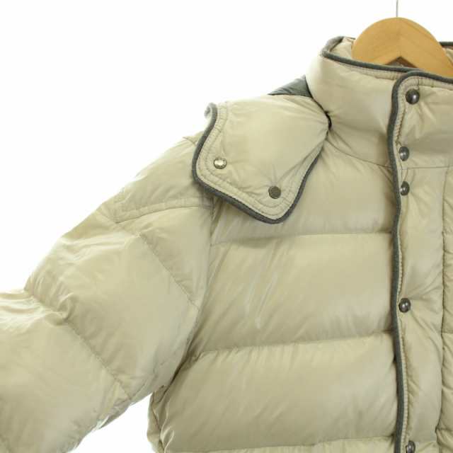 中古】MONCLER BORROME ダウンジャケット アウター フード アニメタグ