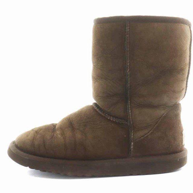 大丈夫ですかUGG AUSTRALIAムートンブーツブラウン24cm