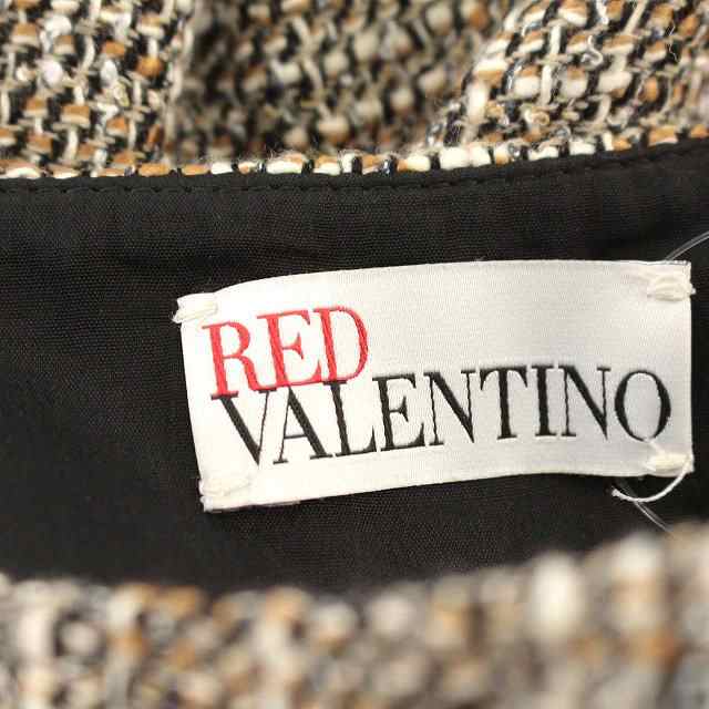 中古】レッド ヴァレンティノ RED VALENTINO ツイード スカート ミニ