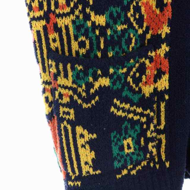 中古】サノバチーズ SON OF THE CHEESE Wallpaper cardigan ニット