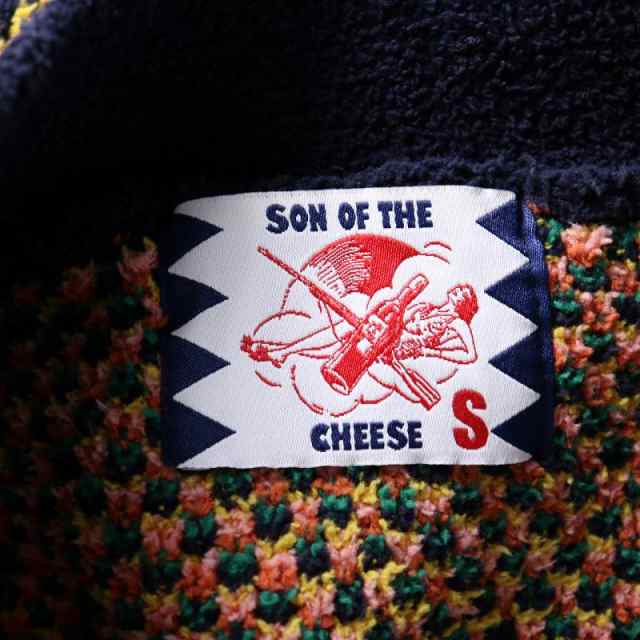 中古】サノバチーズ SON OF THE CHEESE Wallpaper cardigan ニット