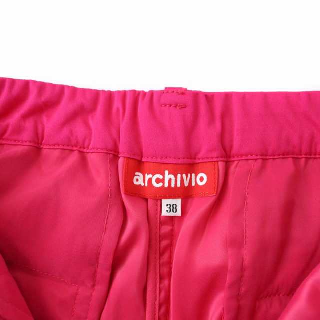 中古】アルチビオ archivio 21AW 中綿パンツ イージー サイドライン