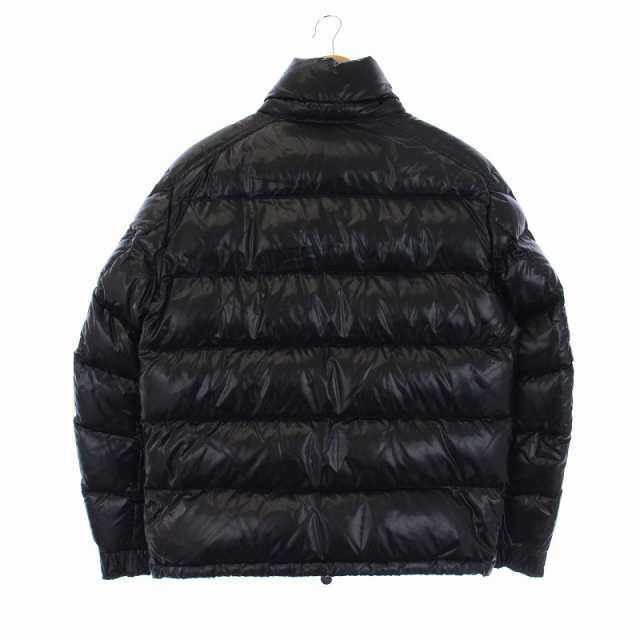 【中古】モンクレール MONCLER MAYA GIUBBOTTO ダウンジャケット アウター ジップアップ スタンドカラー 1 S 黒｜au PAY  マーケット