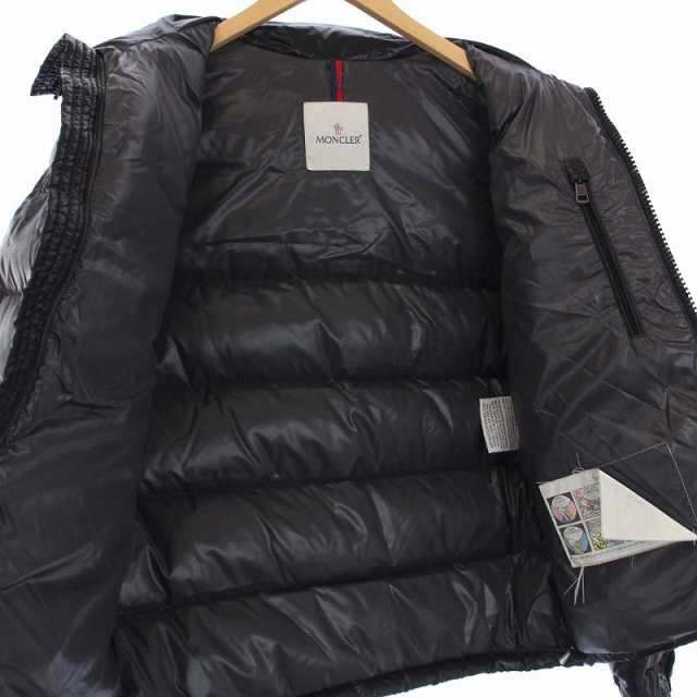 【中古】モンクレール MONCLER MAYA GIUBBOTTO ダウンジャケット アウター ジップアップ スタンドカラー 1 S 黒｜au PAY  マーケット