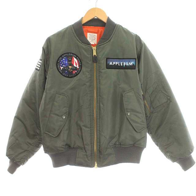 alpha industries×24karats  MA-1 applebum