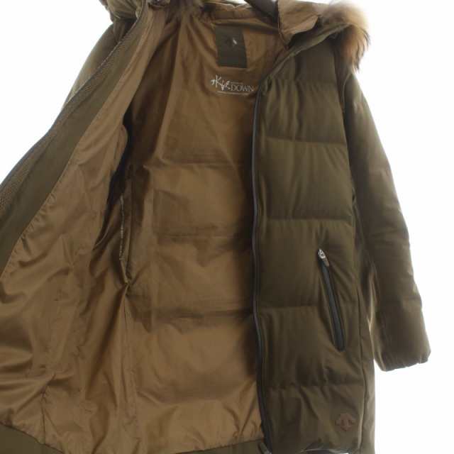 中古】デサント DESCENTE 水沢ダウン ダウンコート オルテライン