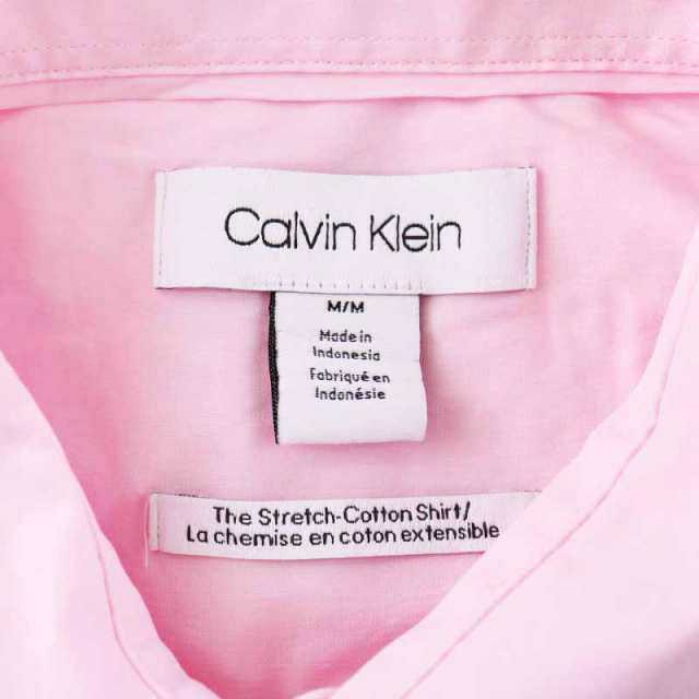 中古】カルバンクライン CALVIN KLEIN シャツ ブラウス 半袖 刺繍 ロゴ