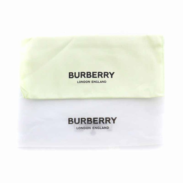 中古】バーバリー BURBERRY ELMORE TB MONOGRAM E-CANVAS WALLET 長