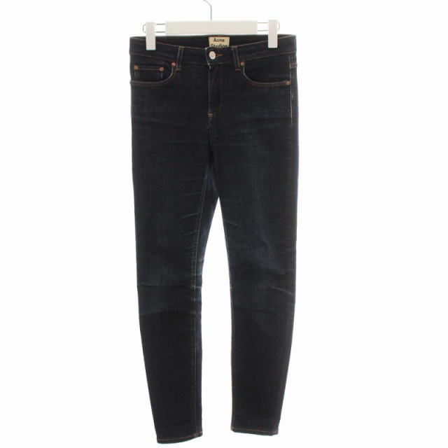 【中古】アクネ ストゥディオズ Acne Studios デニムパンツ ジーンズ ジップアップ 27/32 XS 紺 ネイビー /TR32｜au  PAY マーケット