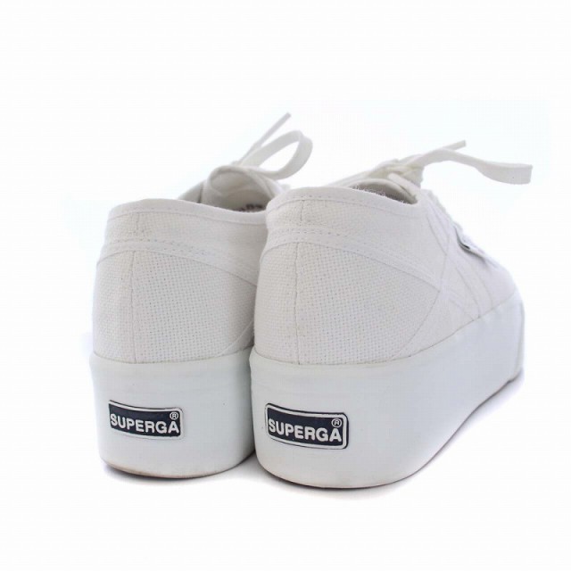 中古】アライア ALAIA SUPERGA 22SS プラットフォーム スニーカー 厚底