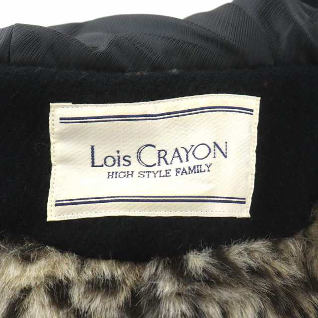 中古】ロイスクレヨン Lois CRAYON ダッフルコート ショート丈 フード