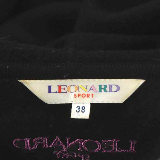 中古】レオナールスポーツ LEONARD SPORT コート ミドル丈 フード