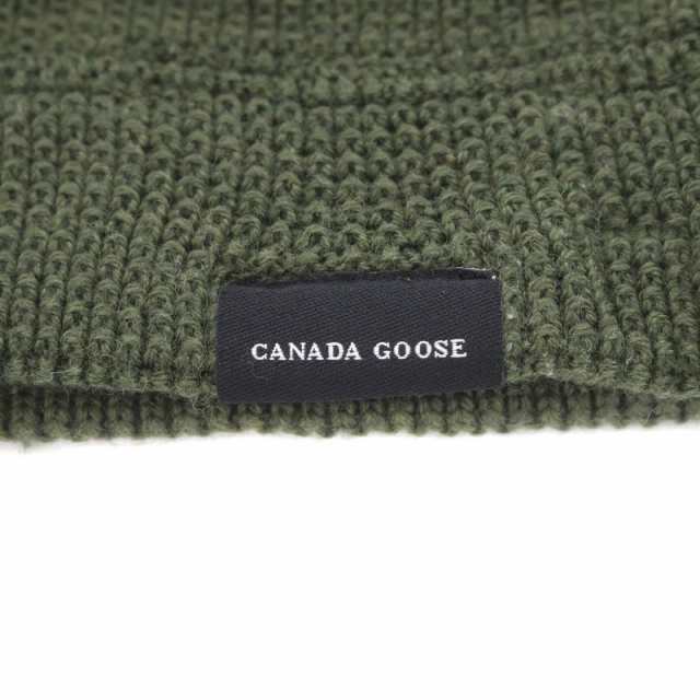 中古】カナダグース CANADA GOOSE ニット帽 ワッチキャップ ビーニー