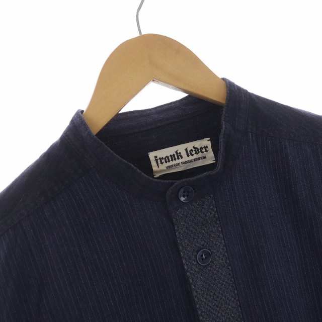 中古】フランクリーダー FRANK LEDER バンドカラーシャツ 長袖