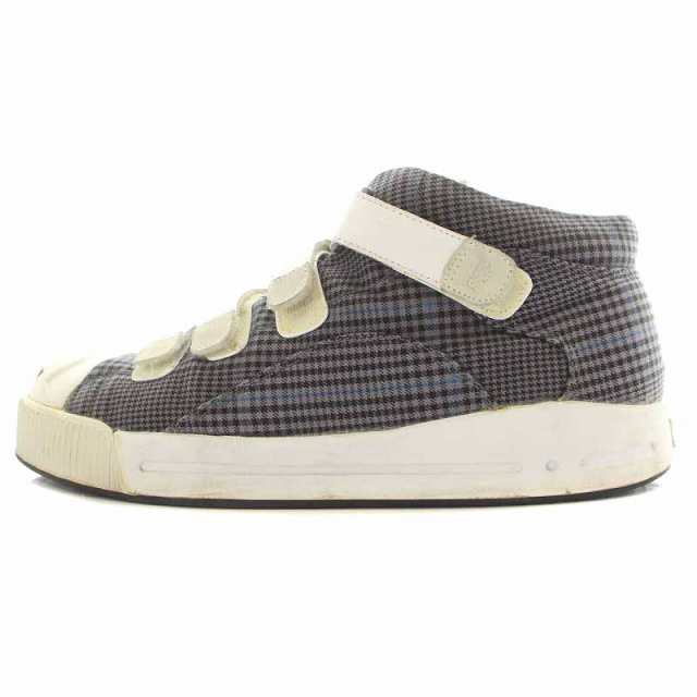 中古】ビズビム VISVIM TYPE JUDD スニーカー ベルクロテープ 千鳥格子