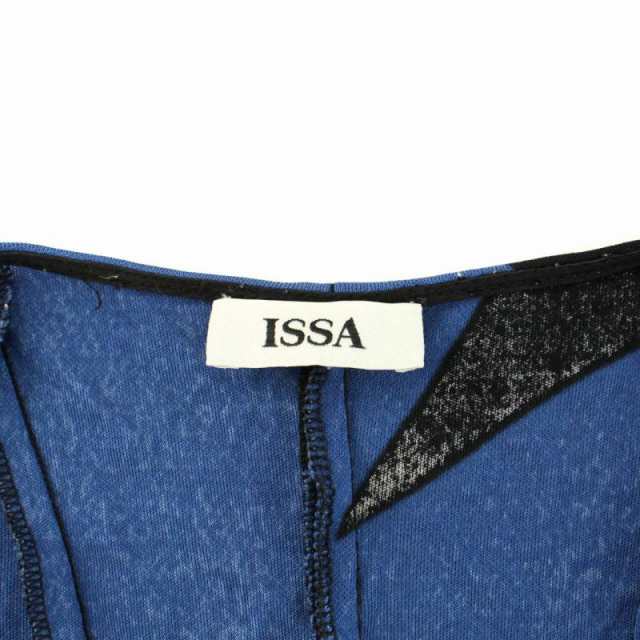 中古】イッサロンドン ISSA LONDON カシュクールワンピース ひざ丈 ...