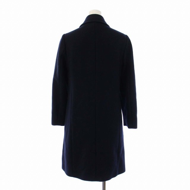 中古】ジルサンダー JIL SANDER NAVY ステンカラーコート アウター