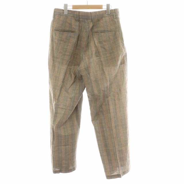 中古】ウェルダー WELLDER 19SS TWO TUCK WIDE TROUSERS パンツ