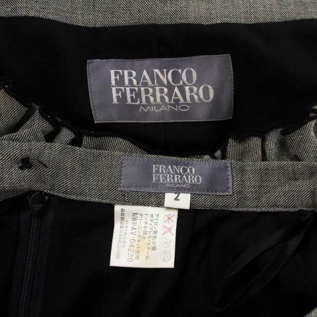 中古】GIANFRANCO FERRE スーツ セットアップ 上下 ノーカラー