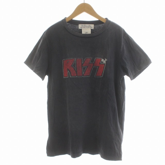 【中古】レミレリーフ REMI RELIEF Tシャツ カットソー クルーネック ロゴ プルオーバー 半袖 M ダークグレー｜au PAY マーケット