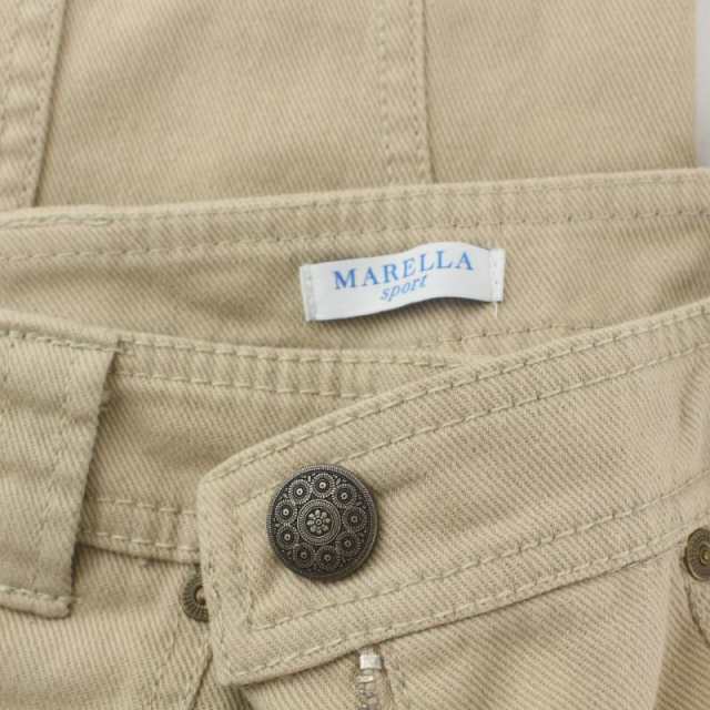 中古】マレーラ MARELLA SPORT パンツ カーゴ クロップド 38 M