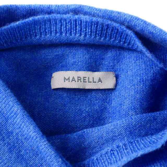 中古】マレーラ MARELLA ニット セーター ハイネック 七分袖 カシミヤ