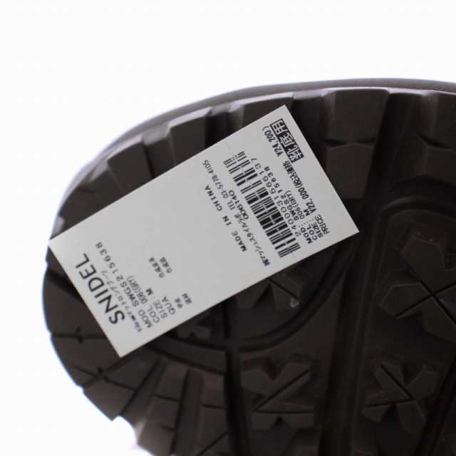 中古】未使用品 スナイデル snidel 21AW Vibramマットロングブーツ