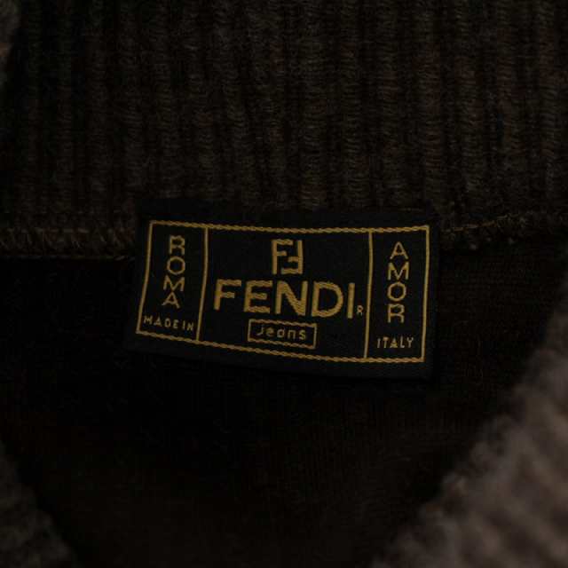 中古】フェンディ FENDI jeans ニット セーター プルオーバー ...