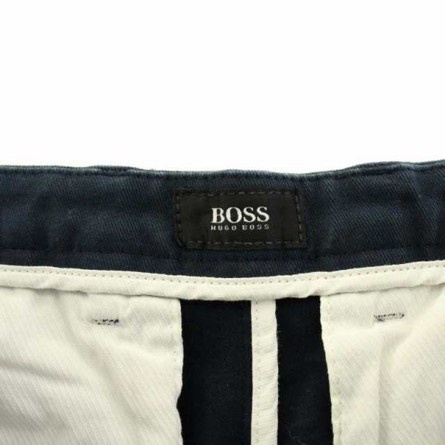 中古】ヒューゴボス HUGO BOSS カーゴパンツ ジップフライ コットン