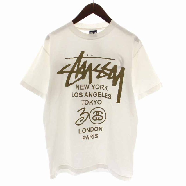 中古】ステューシー STUSSY 30周年記念 Tシャツ カットソー プリント