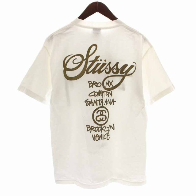 中古】ステューシー STUSSY 30周年記念 Tシャツ カットソー プリント