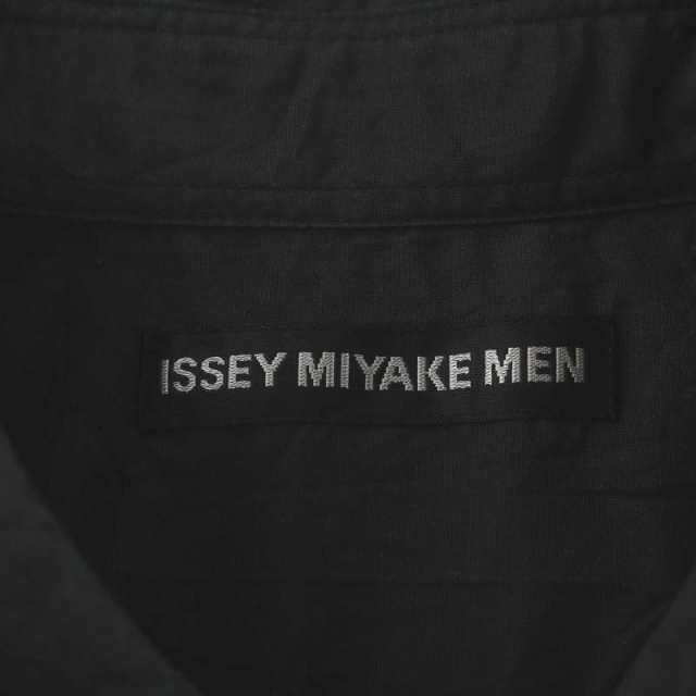 中古】イッセイミヤケメン ISSEY MIYAKE MEN 19AW シャツ 長袖 シワ