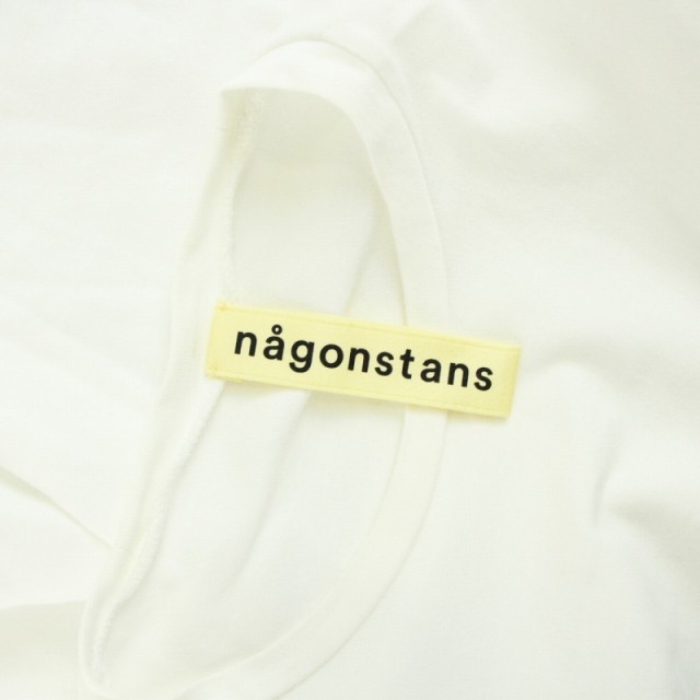 中古】ナゴンスタンス nagonstans 20AW CO天竺 裾アシンメトリーロンT