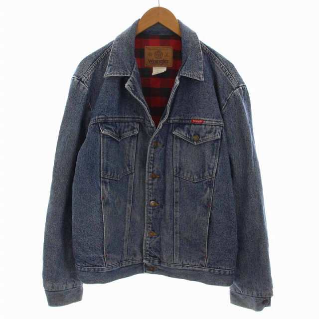 中古】ラングラー WRANGLER デニムジャケット ジージャン Gジャン