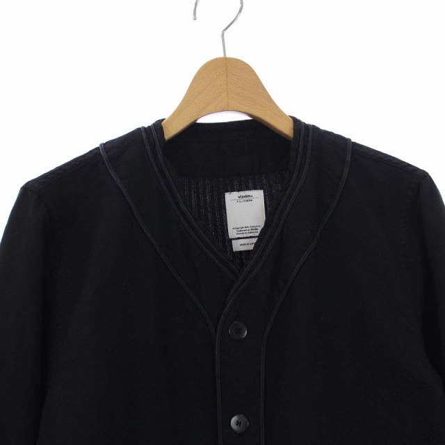 中古】ビズビム VISVIM 16AW DUGOUT SHIRT L/S 長袖シャツ ノーカラー ...