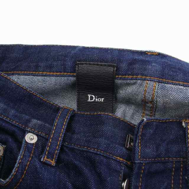 中古】ディオールオム Dior HOMME デニムパンツ ジーンズ ボタンフライ