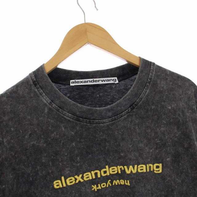 中古】ALEXANDER WANG 現行モデル acid wash Tシャツ カットソー 半袖