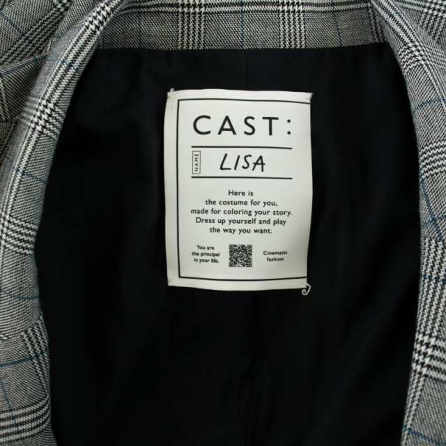 中古】キャストコロン CAST： LISA テーラードジャケット ダブル