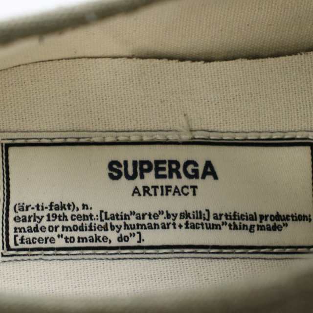 SUPERGA ARTIFACT BY スニーカー US8 26cm カーキ-