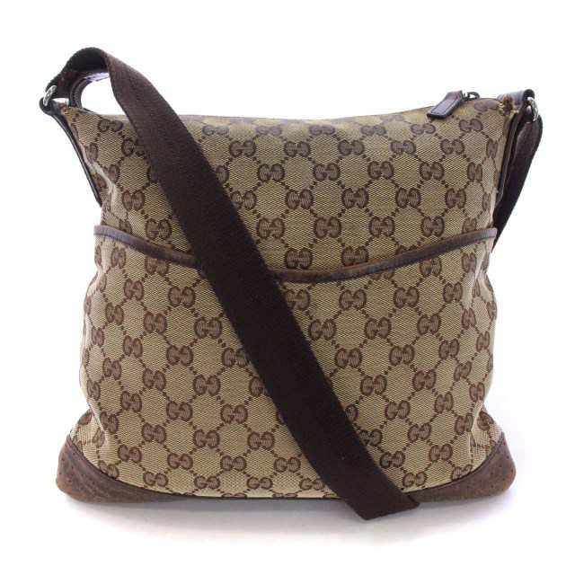 中古】グッチ GUCCI GGキャンバス ショルダーバッグ ワンショルダー