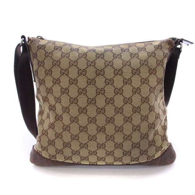 中古】グッチ GUCCI GGキャンバス ショルダーバッグ ワンショルダー