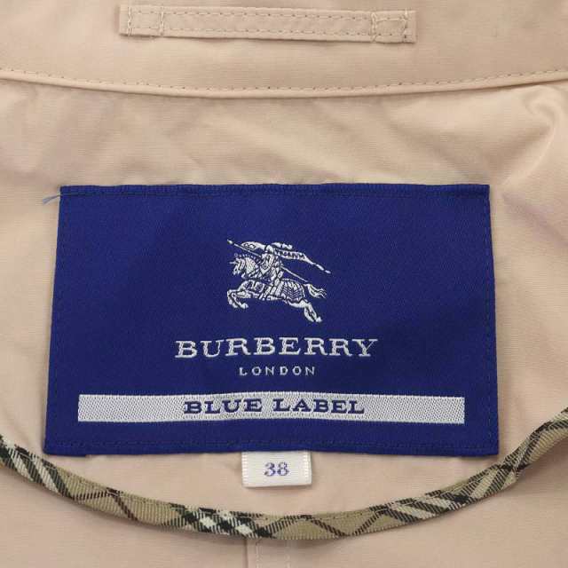 中古】バーバリーブルーレーベル BURBERRY BLUE LABEL ステンカラー