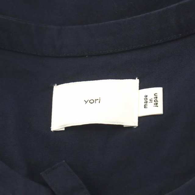 中古】ヨリ yori コットンリボンワンピース ミモレ ロング