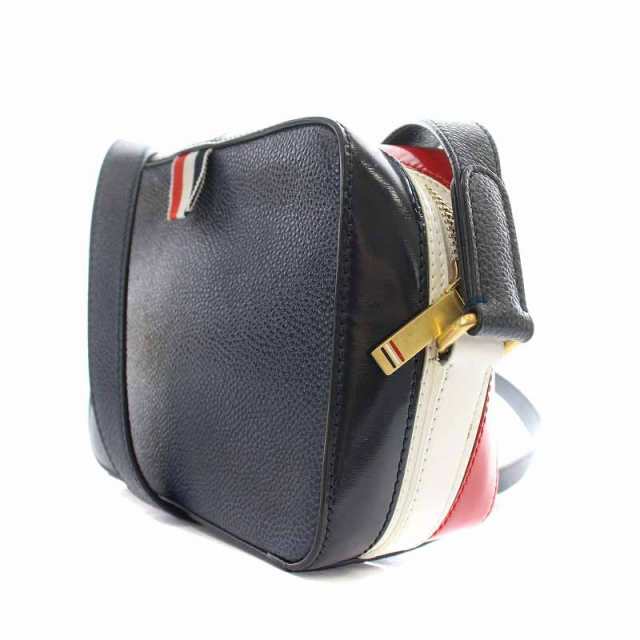 トムブラウン THOM BROWNE RWB STRIPE MINI-BUSINESS CROSSBODY BAG