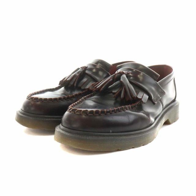 DR.MARTENS ADRIAN ローファー UK6 25.0cm 茶-