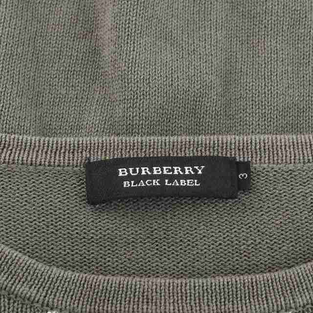 中古】バーバリーブラックレーベル BURBERRY BLACK LABEL ニット