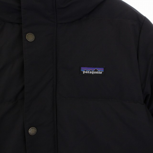 【中古】パタゴニア Patagonia ダウンドリフト パーカ ジャケット ジップアップ ロゴ ナイロン 16-18 XXL 黒 キッズ｜au PAY  マーケット