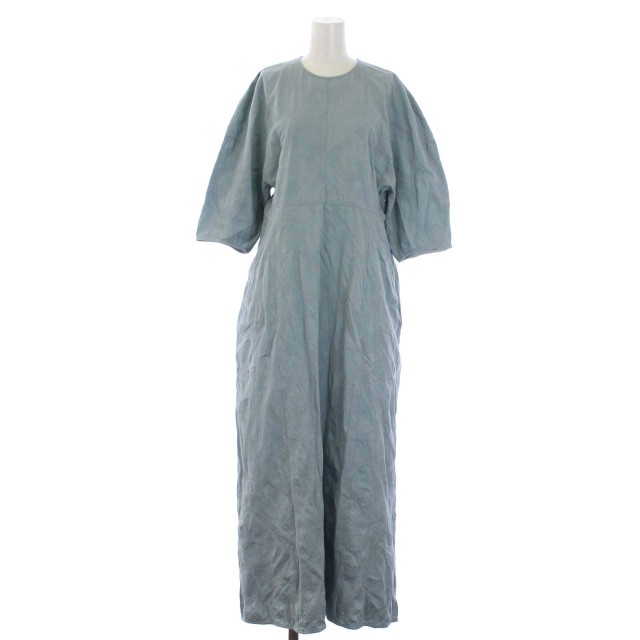 中古】6 ROKU BEAUTY&YOUTH B&Y COTTON DOBBY DRESS ワンピース ドレス